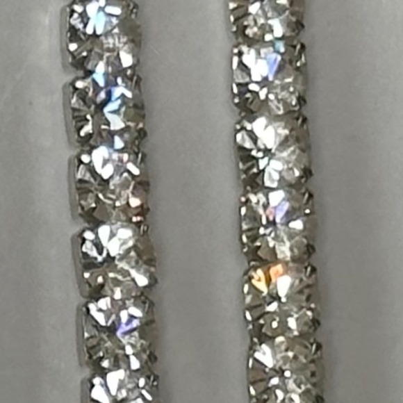 Danny Pollak Swarovski Crystal Clear Bobby Pin (#1) - approx. 2.5 inches - Picture 10 of 11